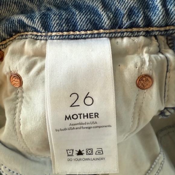 MOTHER Superior The Huffy Skimp in Hotter on the Otherside Sz 26 - Picture 5 of 7